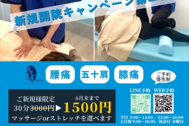 【ぺんぎん堂コラム Vol.7 坐骨神経痛】